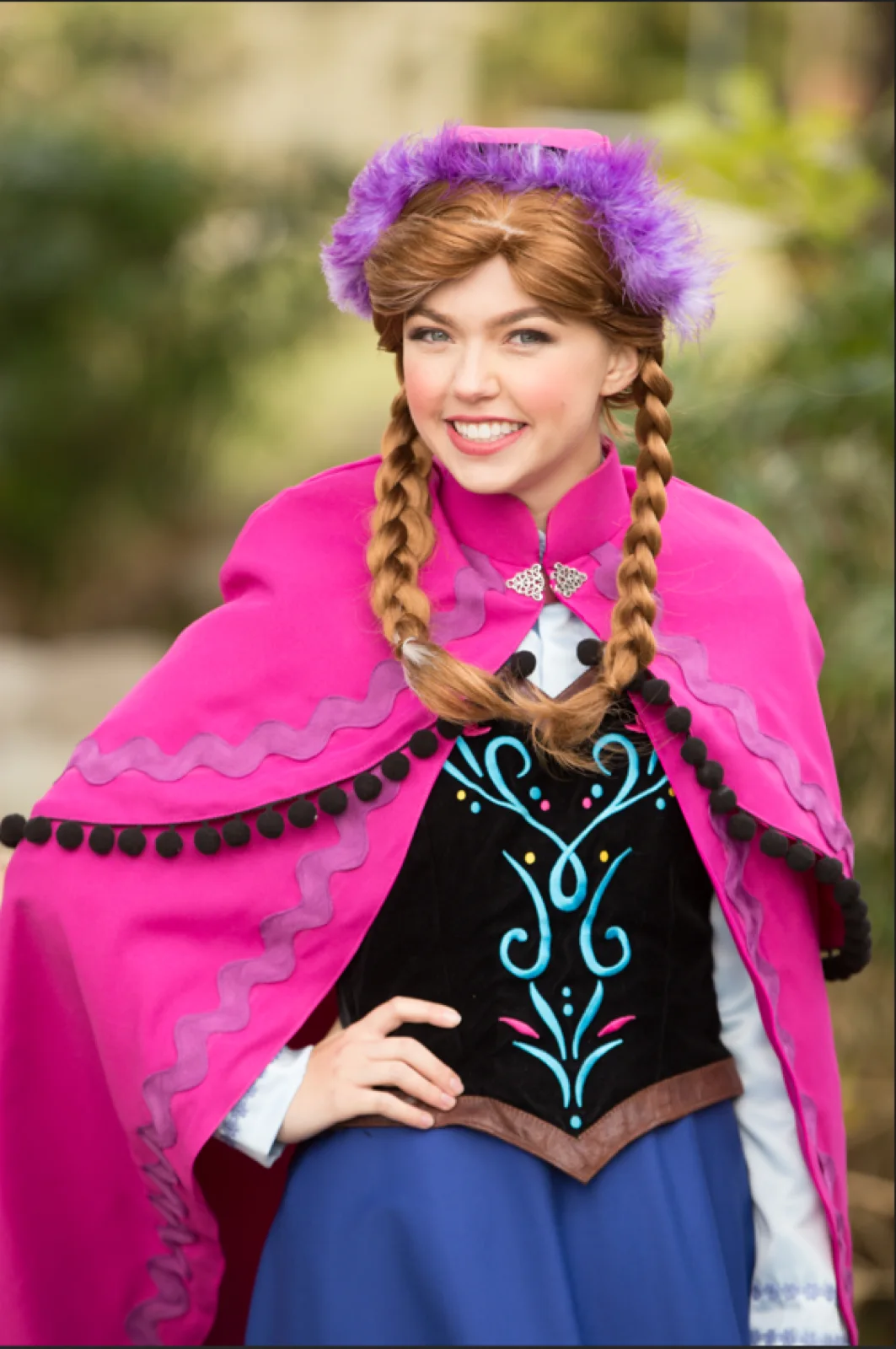 Snow Princess party character in Philadelphia