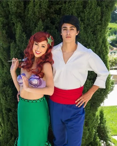 Little Mermaid party character in Philadelphia