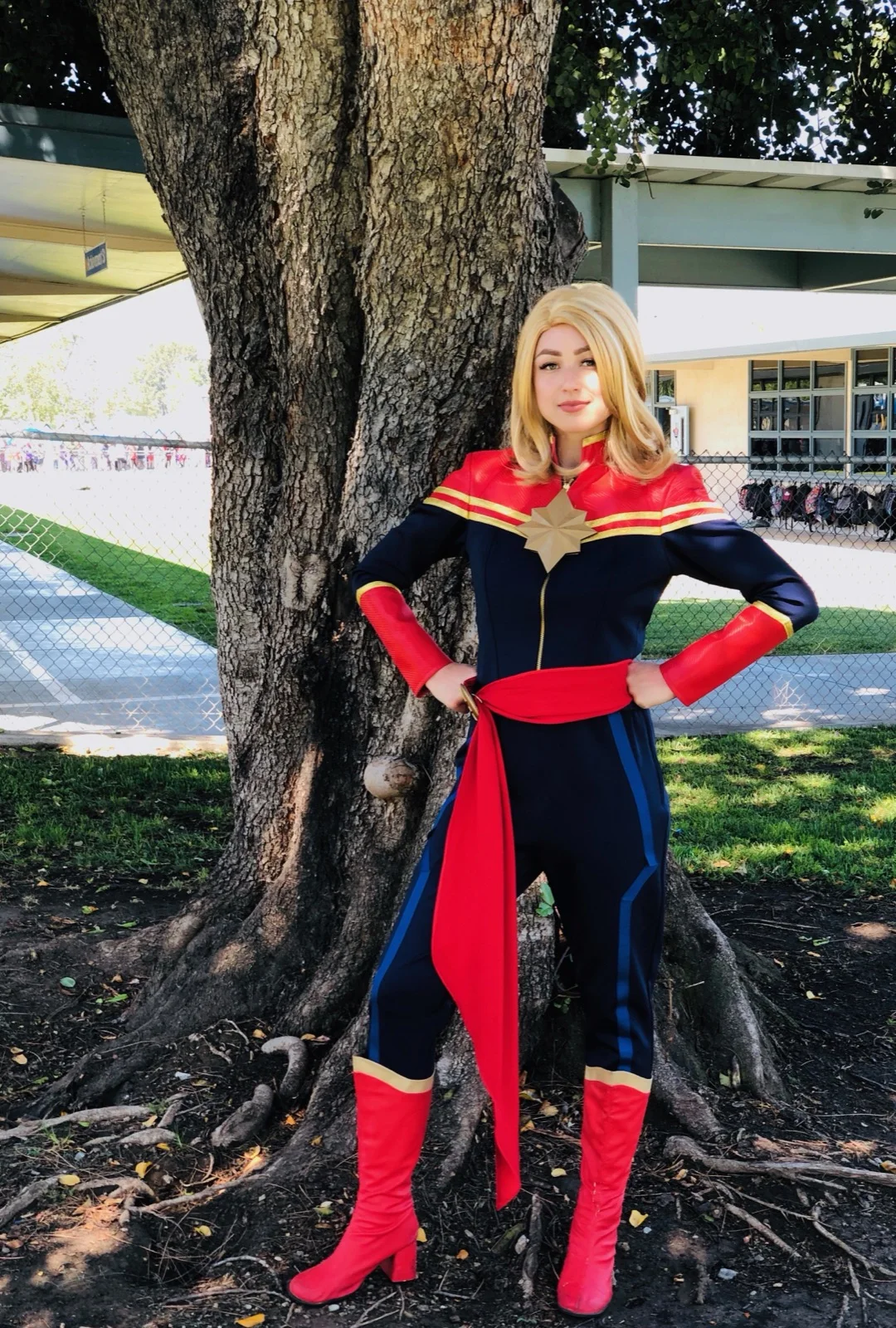 Captain Hero party character in Philadelphia