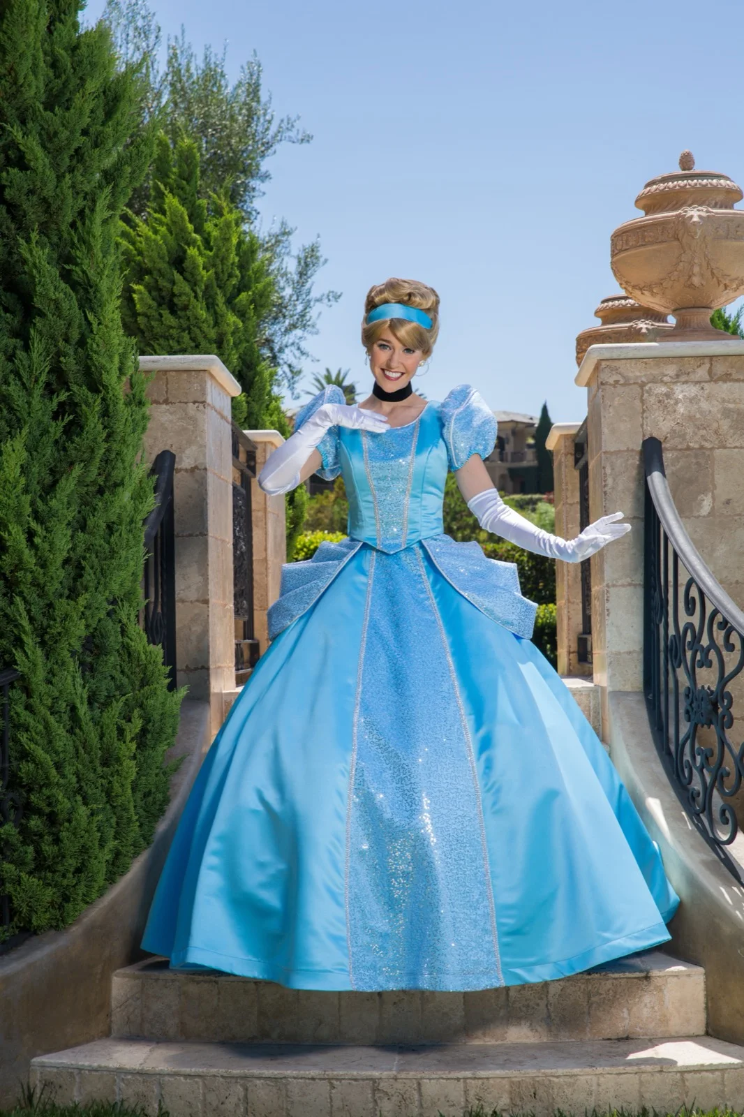 Glass Slipper Princess party character in Philadelphia