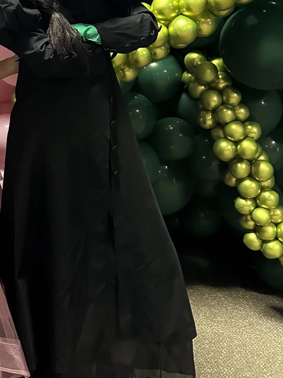 Emerald Witch party character in Philadelphia