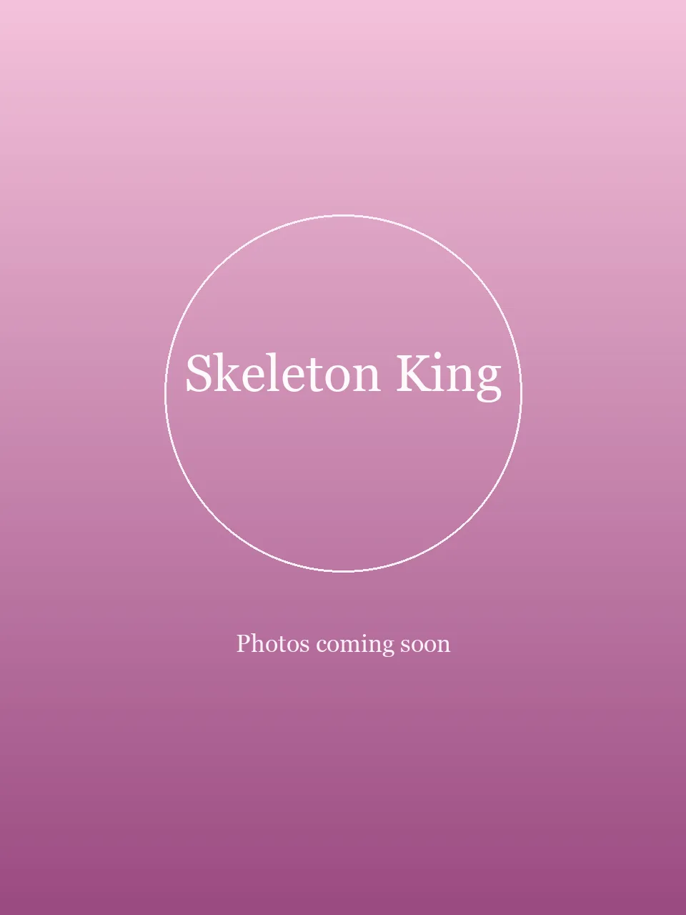 Skeleton King party character in Philadelphia