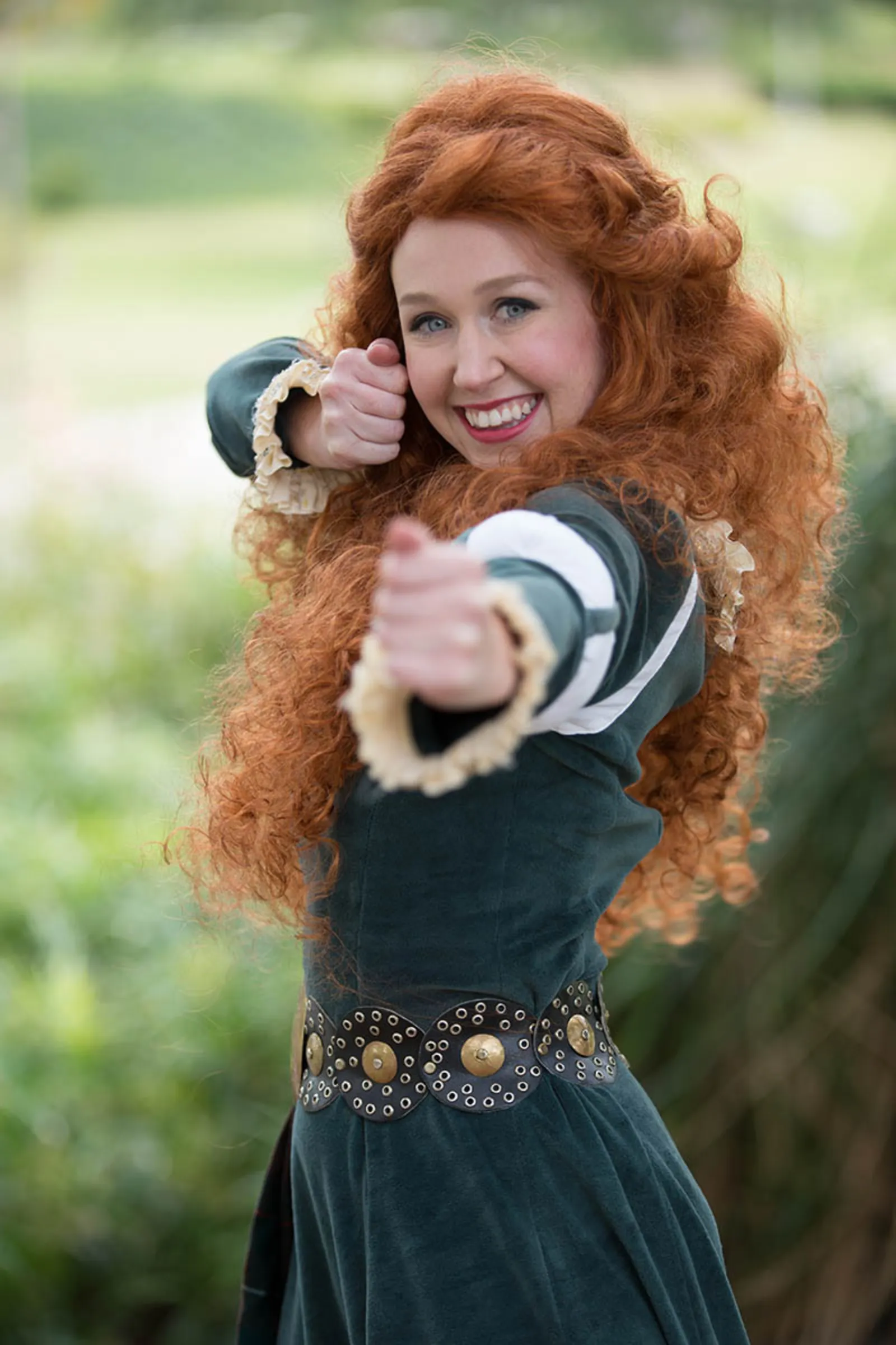 Scottish Princess party character in Philadelphia