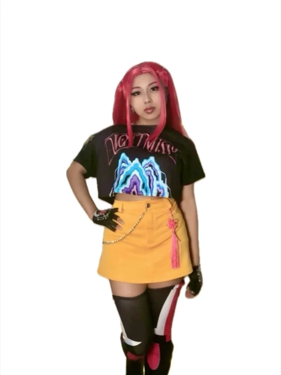 K-Pop Warrior party character in Philadelphia