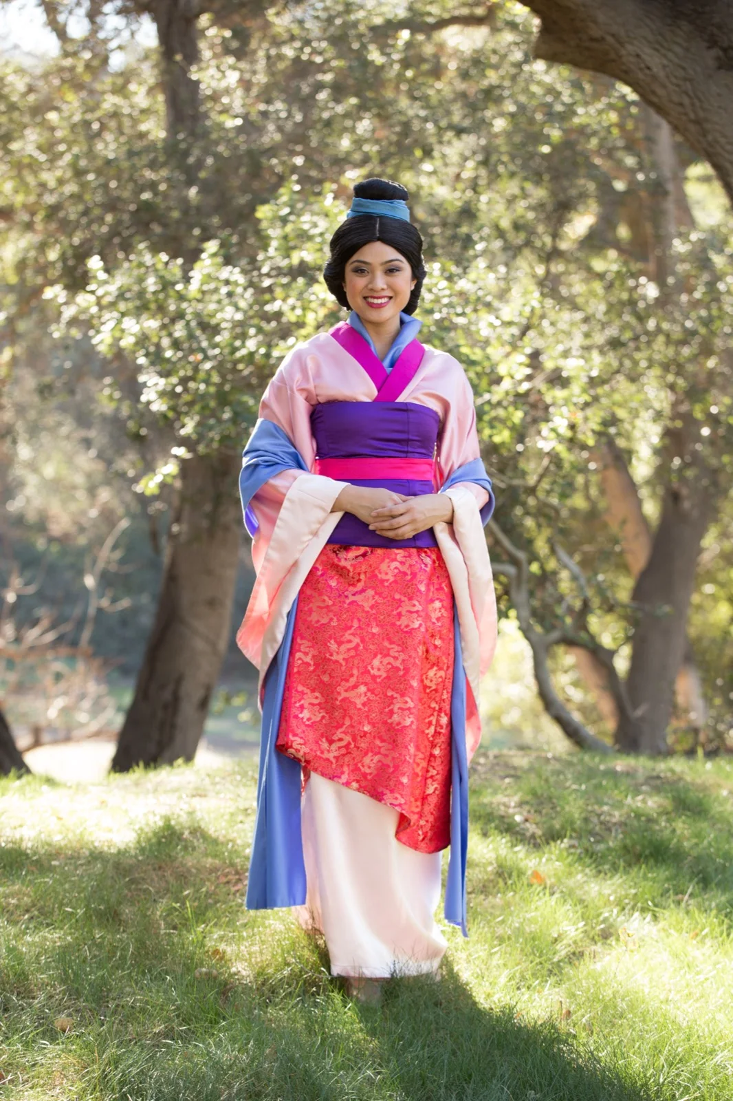 Asian Princess party character in Philadelphia