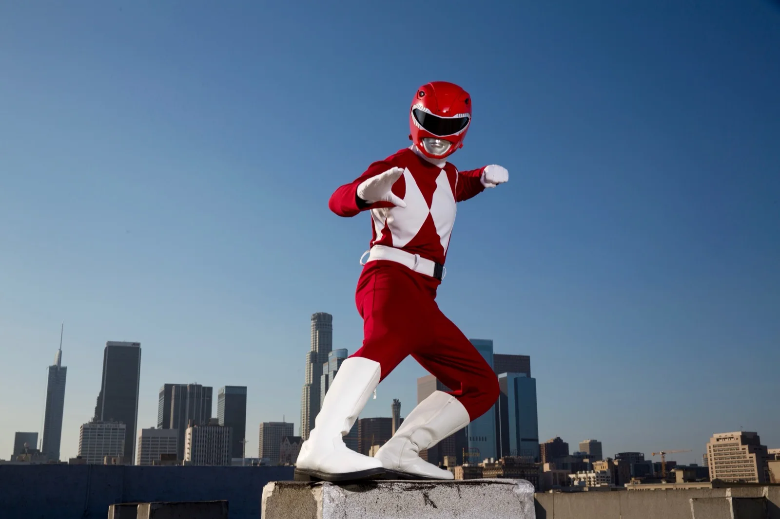 Red Power Hero party character in Philadelphia
