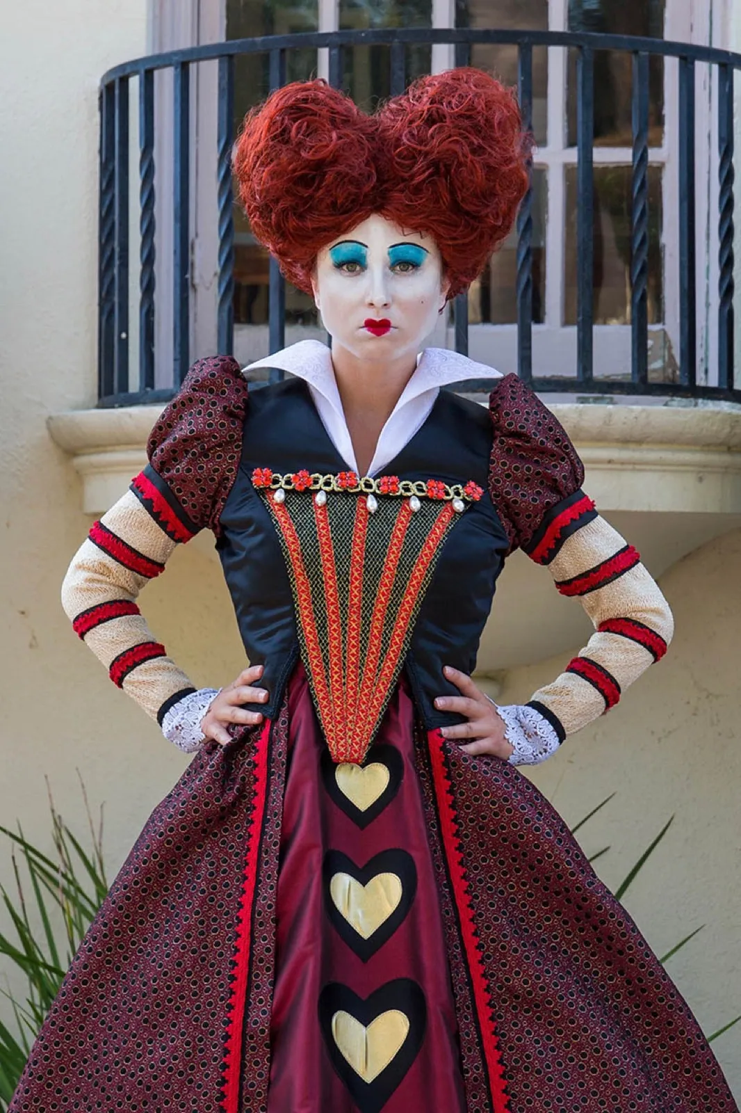 Red Queen – Wonderland party character in Philadelphia