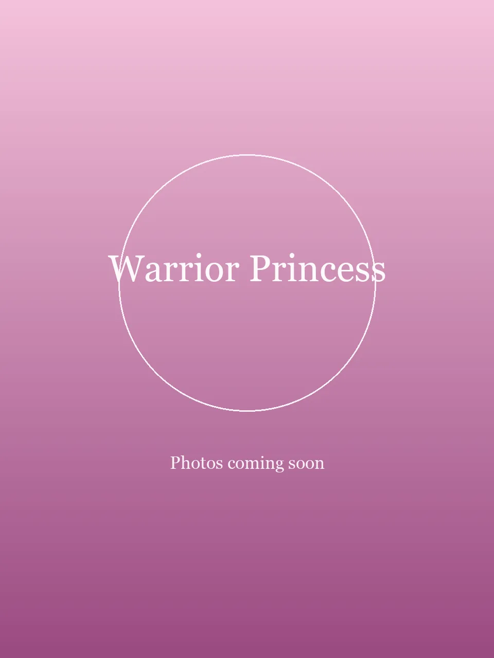 Warrior Princess party character in Philadelphia