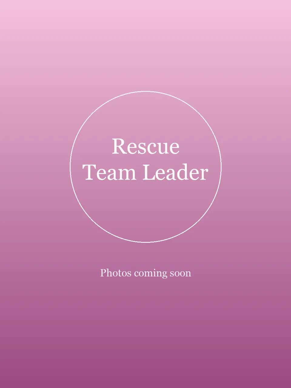 Rescue Team Leader party character in Philadelphia