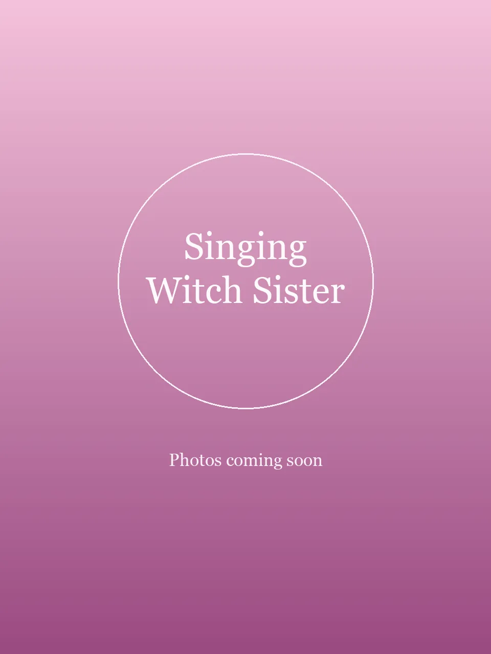 Singing Witch Sister party character in Philadelphia