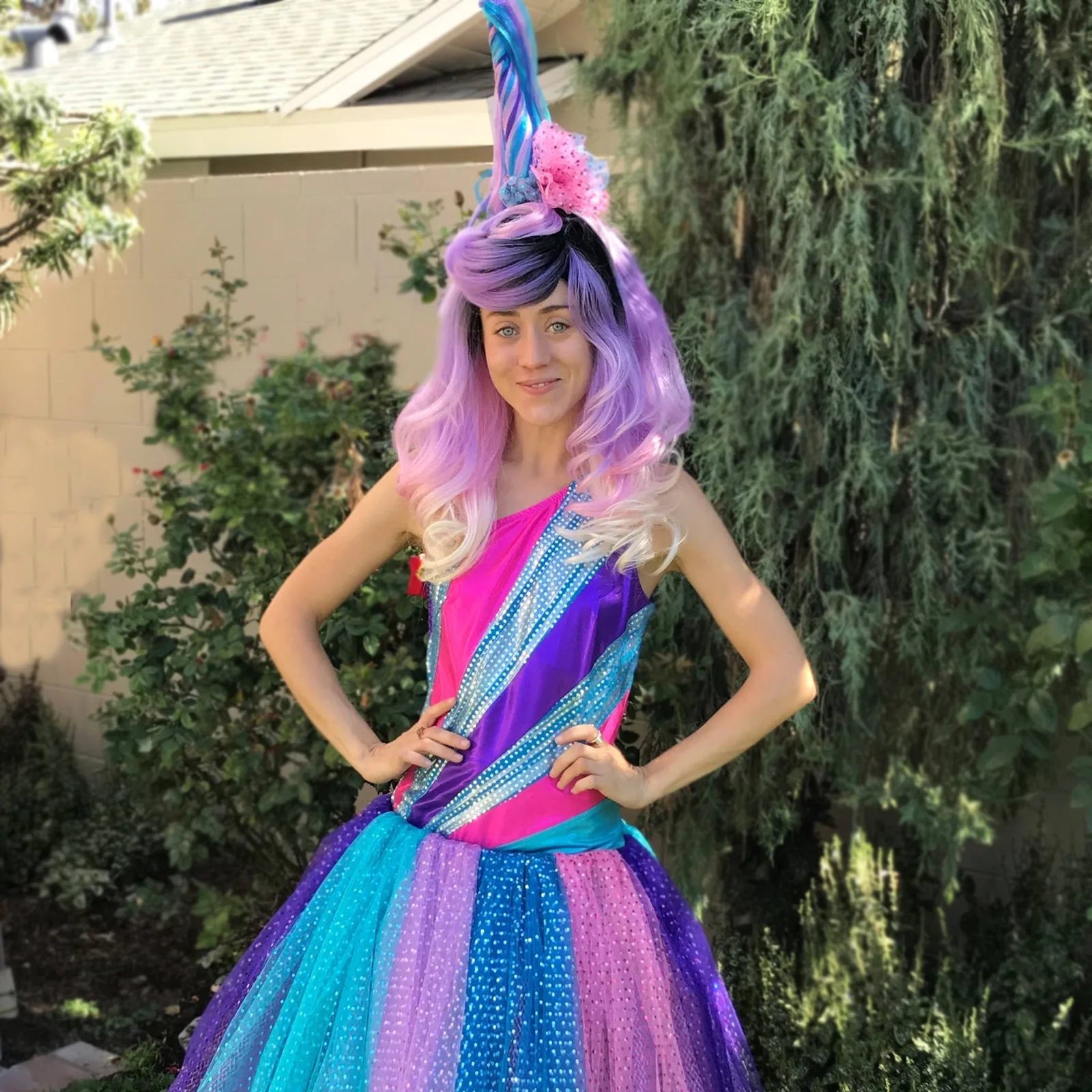 Unicorn Princess party character in Philadelphia