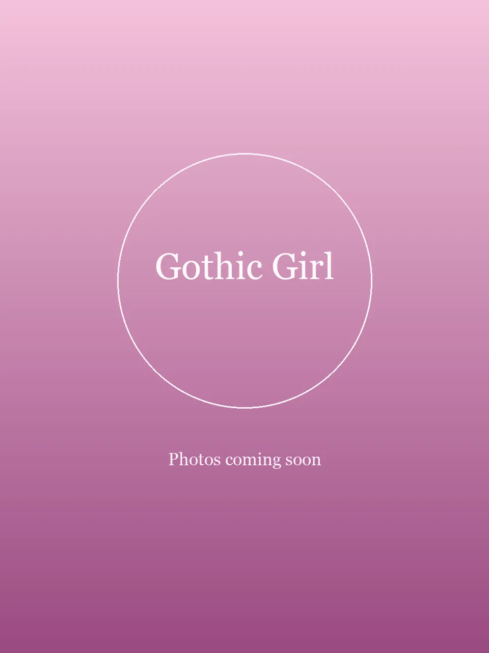 Gothic Girl party character in Philadelphia