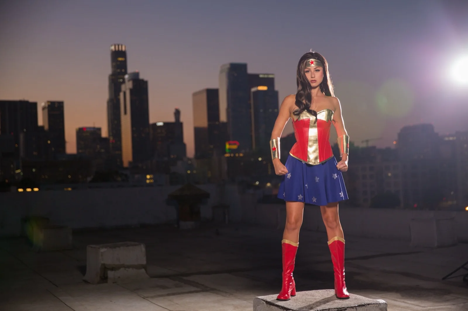 Wonder Hero party character in Philadelphia