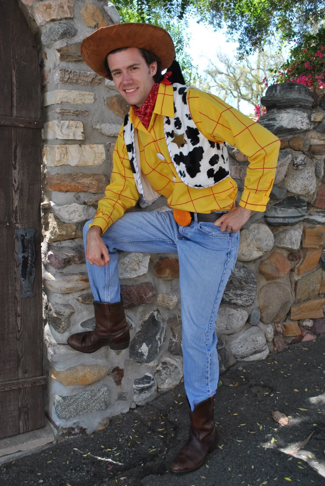 Cow Boy party character in Philadelphia