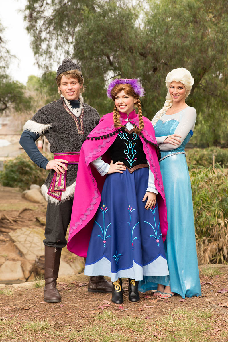 Elsa, anna and kristoff party character for kids in philadelphia
