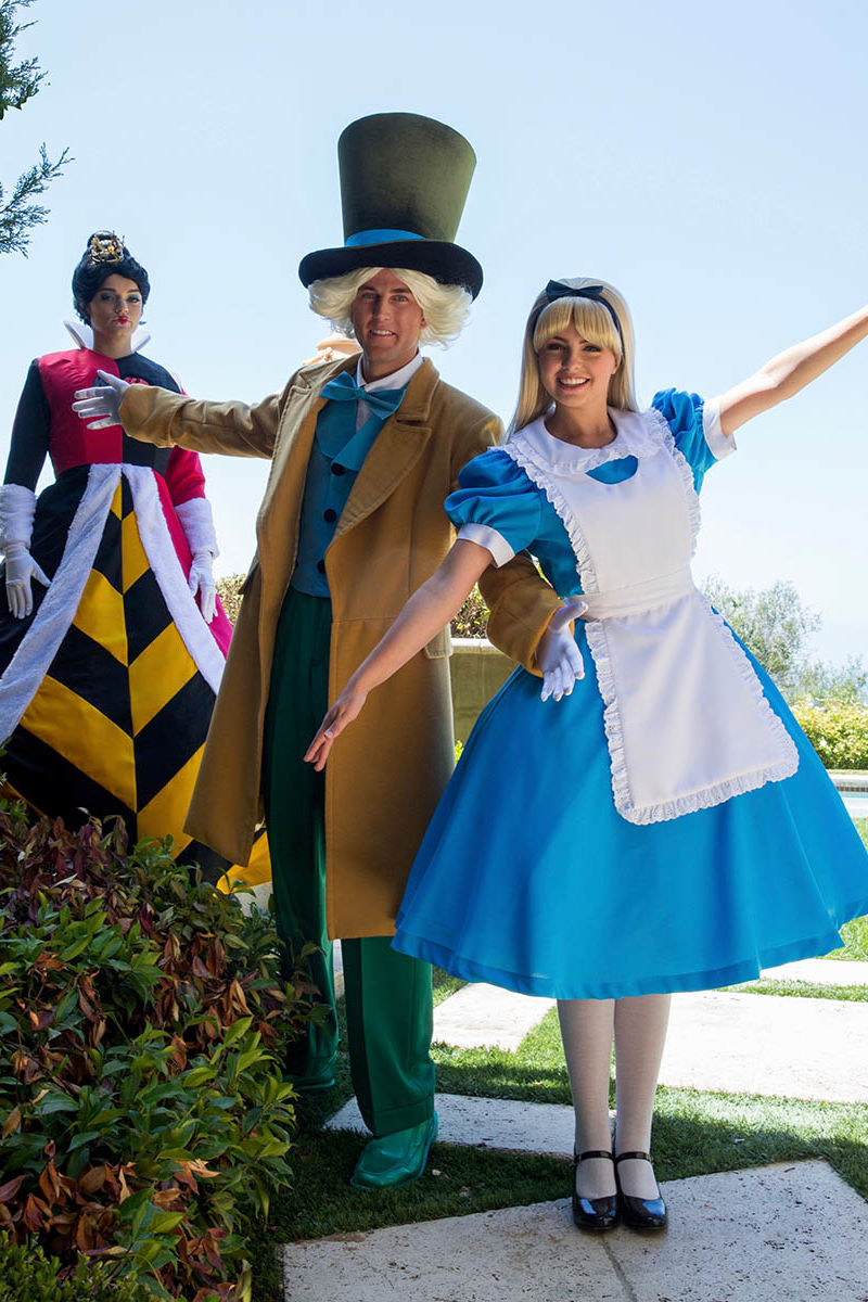 Best alice and mad hatter party character for kids in philadelphia